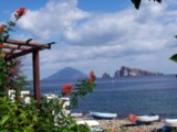 Stromboli Island Eolian Islands Sicily South Italy